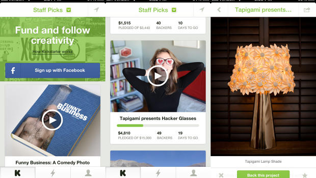 Kickstarter's New Mobile App Feels Like Instagram For A ...