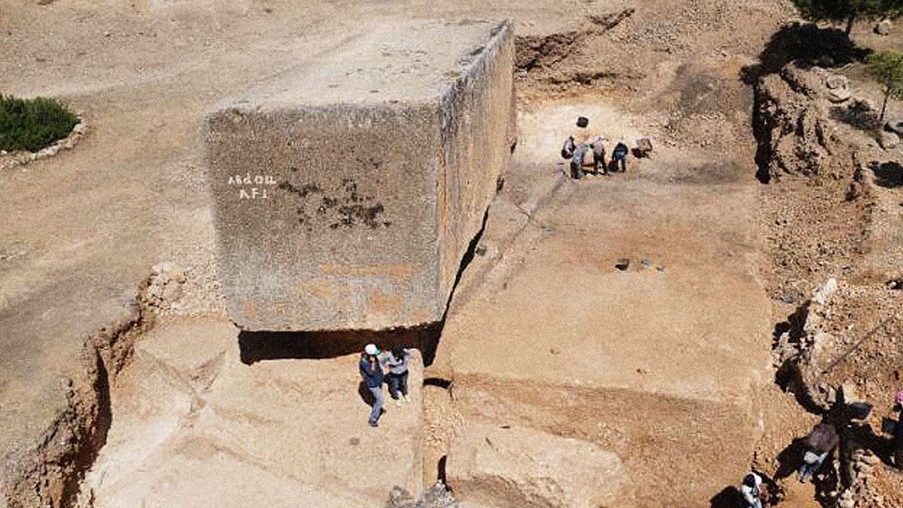 Archeologists Find The Largest Stone Block Ever Carved By Human Hands ...