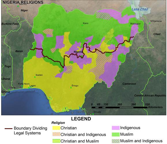 These Maps Can Predict The Future Co Exist Ideas Impact   3015648 Slide 3jpghgis Example Nigeria Religions 