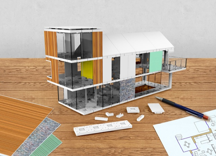 A Slick Architectural Model Kit With Infinite Components  Co.Design  business   design