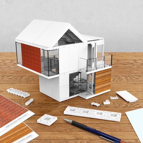 A Slick Architectural Model Kit With Infinite Components  Co.Design  business   design